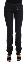 Blue Cotton Stretch Slim Fit Jeans Costume National