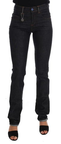 Blue Cotton Stretch Slim Fit Jeans Costume National
