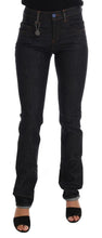 Blue Cotton Stretch Slim Fit Jeans Costume National