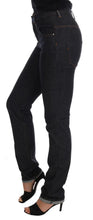 Blue Cotton Stretch Slim Fit Jeans Costume National