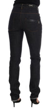 Blue Cotton Stretch Slim Fit Jeans Costume National