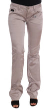 Beige Cotton Slim Fit Jeans Costume National
