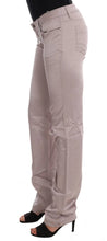 Beige Cotton Slim Fit Jeans Costume National
