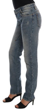 Blue Cotton Stretch Denim Jeans Costume National