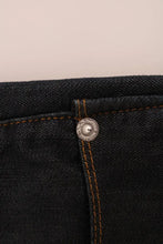 Dark Blue Cotton Slim Fit Jeans Costume National