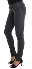 Gray Cotton Slim Fit Denim Jeans Acht