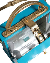 Dolce & Gabbana Multicolor Wood Leather Clutch Shoulder Bag