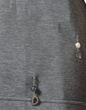 Dolce & Gabbana Gray Cotton Blend Embellished Tee T-shirt