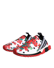 Dolce & Gabbana Multicolor Geranium Sorrento Sneakers Shoes