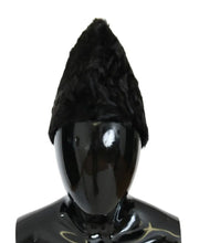 Black Xiangao Lamb Fur Beanie Dolce & Gabbana