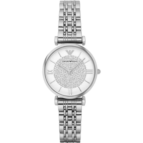 Silver Stainless Steel Watch Armani