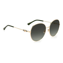 Green Stainless Steel Sunglasses Jimmy Choo