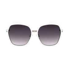 White Metal Sunglasses Guess
