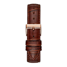 Brown Leather Watch Guess