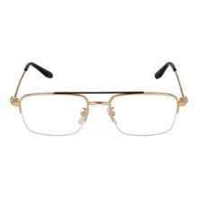 Gold Men Glasses Frame BMW