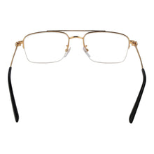 Gold Men Glasses Frame BMW