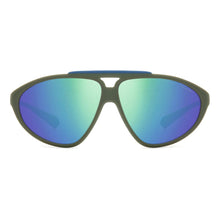 Polaroid Green Rubber Sunglasses