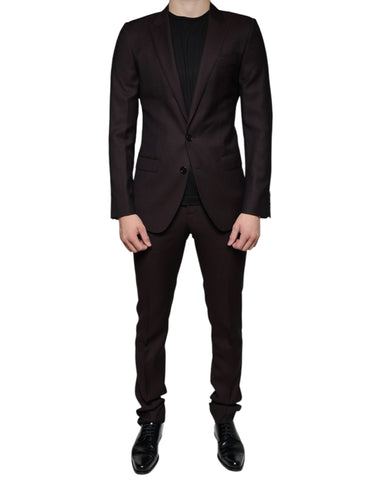 Dolce & Gabbana Indigo MARTINI Formal 2 Piece Suit