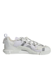 Dolce & Gabbana White Lace Up Low Top NS1 Sneakers Shoes