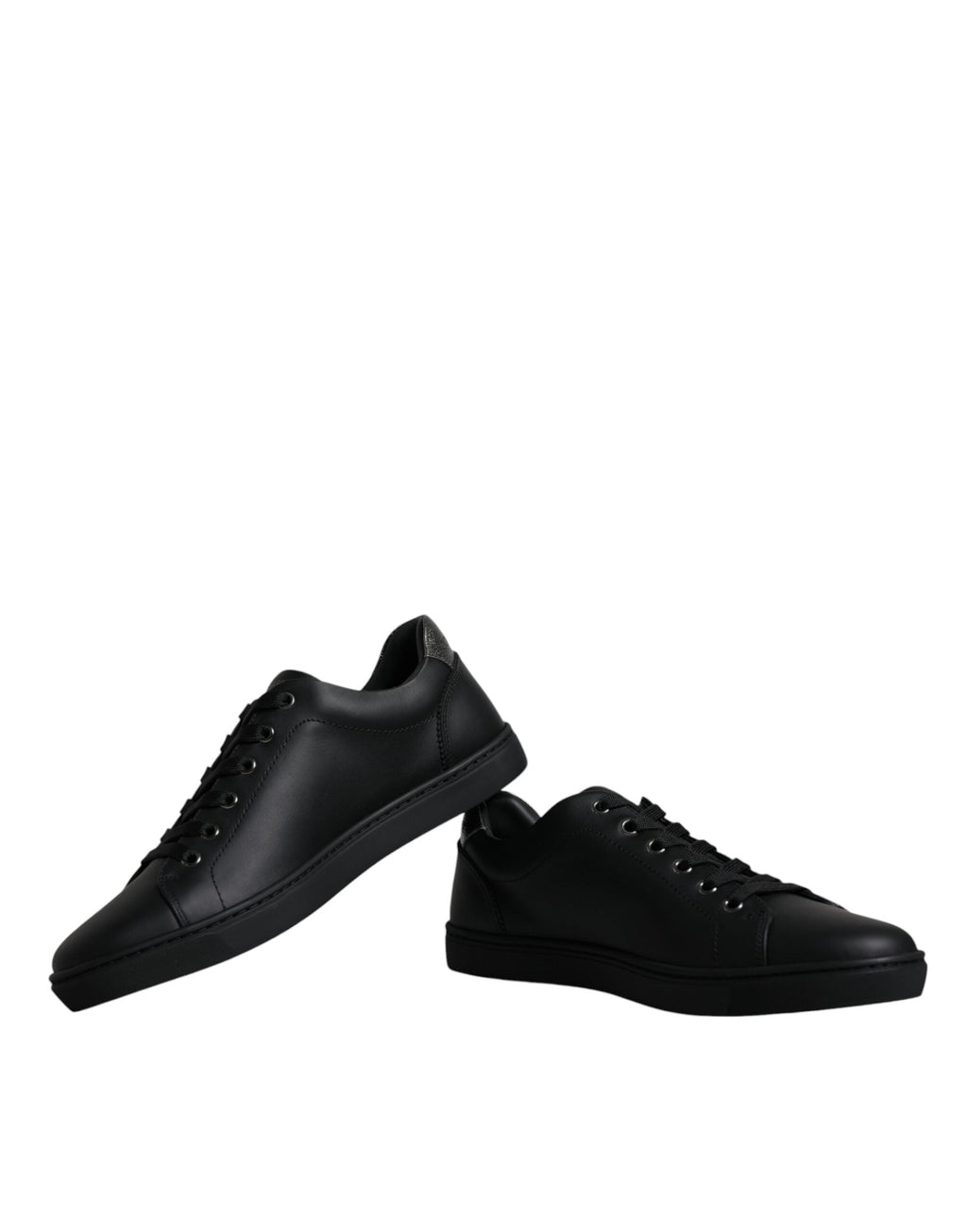 Black London Sacred Heart Men Sneakers Shoes Dolce & Gabbana