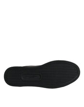 Black London Sacred Heart Men Sneakers Shoes Dolce & Gabbana