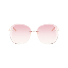 Longchamp Rose Gold Metal Sunglasses