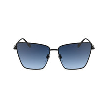 Longchamp Black Metal Sunglasses
