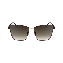 Longchamp Red Metal Sunglasses