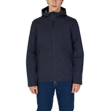 Suns Blue Polyester Jackets & Coat