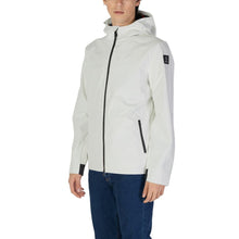 Suns Cream Polyester Jackets & Coat
