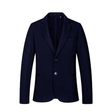 Blue Viscose Blazer Armani Exchange