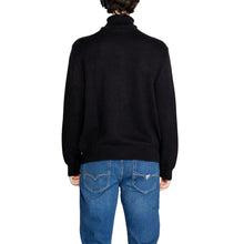 Black Cotton Turtleneck Armani Exchange