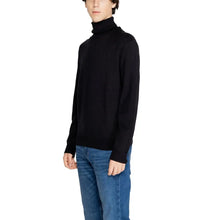 Black Cotton Turtleneck Armani Exchange