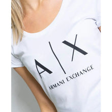 White Cotton T-Shirt Armani Exchange