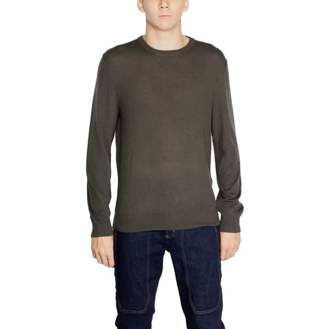 Green Wool Sweater Armani Exchange