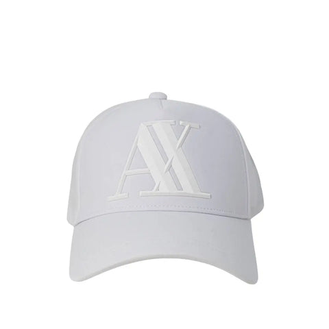 White Cotton Caps Baseball Hat Armani Exchange