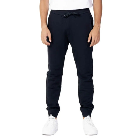 Blue Cotton Joggers Workout Pant Armani Exchange
