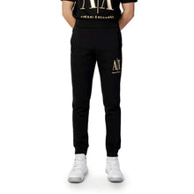 Black Cotton Joggers Workout Pant Armani Exchange