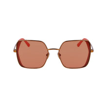 Karl Lagerfeld Orange Metal Sunglasses