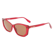 Red Injected Sunglasses Karl Lagerfeld