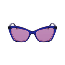Karl Lagerfeld Blue Acetate Sunglasses