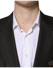 Dolce & Gabbana Blazer Brown Green Bee Wool Jacket Coat