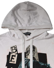 Dolce & Gabbana White Caesar Cotton Hooded Pullover Sweater