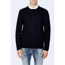 Blue Wool Sportswear Armani Exchange
