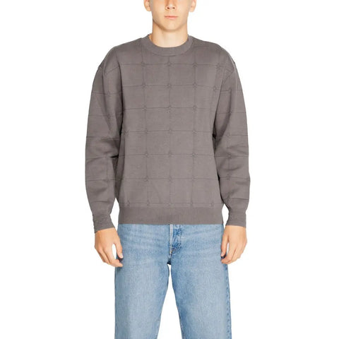 Gray Cotton Sportswear Armani Exchange
