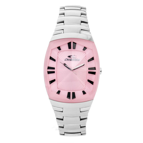 Chronotech Silver Stainless Steel Watch
