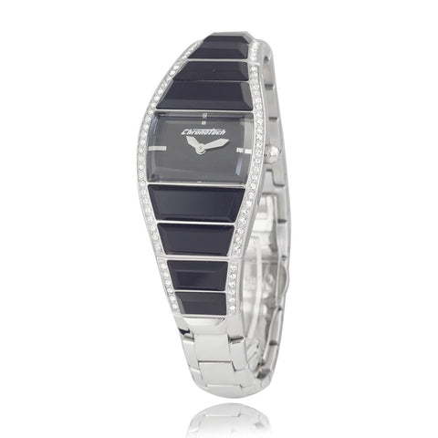 Chronotech Silver Stainless Steel Watch