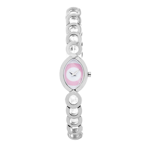 Chronotech Silver Stainless Steel Watch
