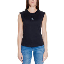 Black Cotton T-Shirt Calvin Klein Jeans