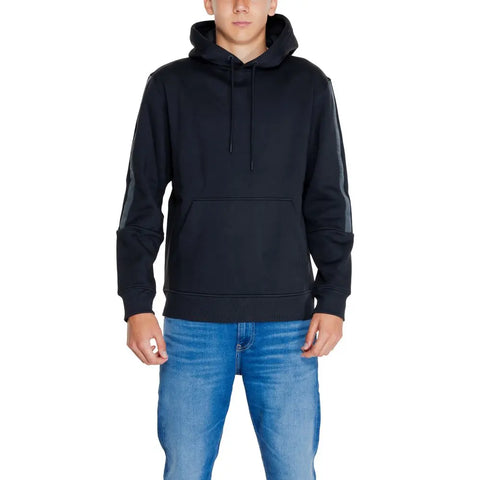 Black Cotton Hoody Calvin Klein Jeans